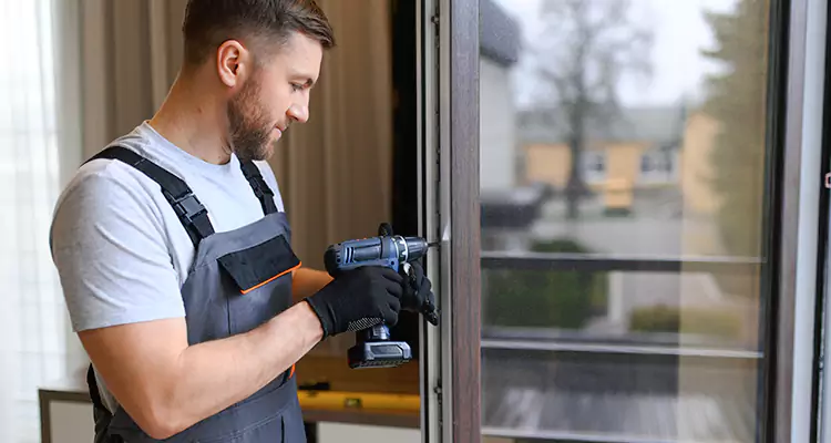 Sliding Screen Door Handle Repair in University Park, FL
