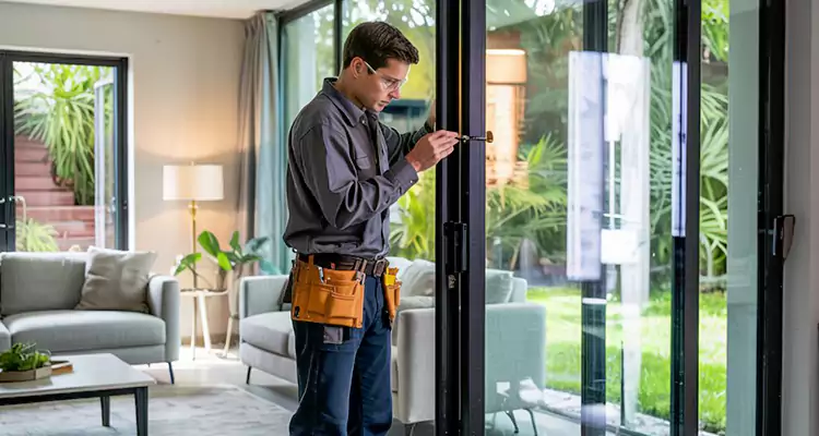 Sliding Door Jamb Lock Repair in University Park, FL