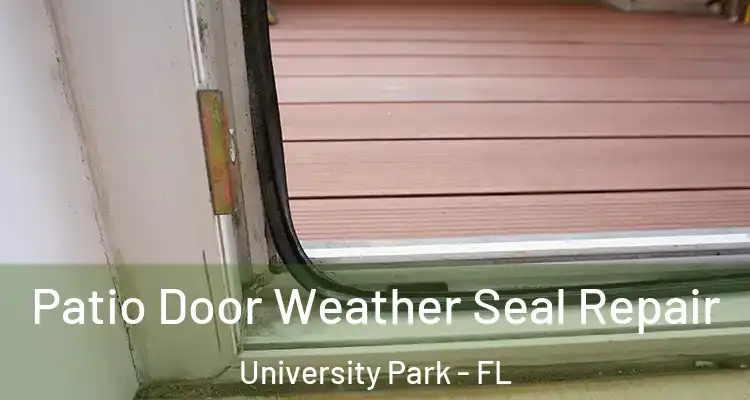  Patio Door Weather Seal Repair University Park - FL