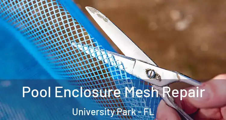  Pool Enclosure Mesh Repair University Park - FL