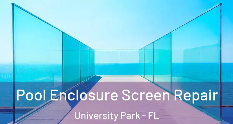  Pool Enclosure Screen Repair University Park - FL
